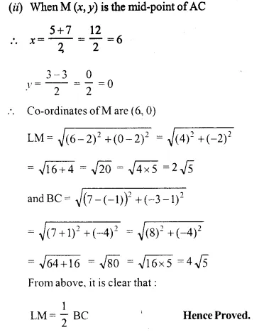Selina Concise Mathematics Class 10 ICSE Solutions Chapter 13 Section and Mid-Point Formula Ex 13B Q3.2
