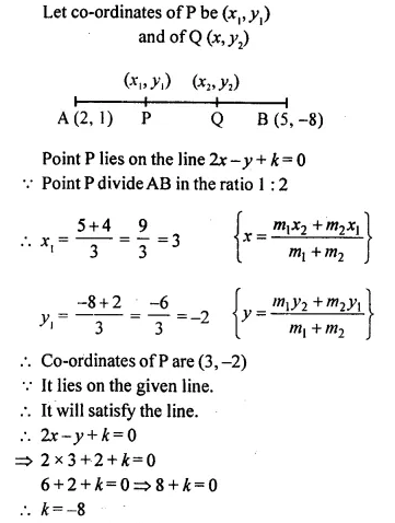 Selina Concise Mathematics Class 10 ICSE Solutions Chapter 13 Section and Mid-Point Formula Ex 13C Q18.1