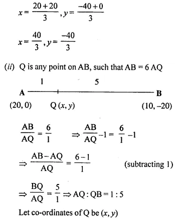 Selina Concise Mathematics Class 10 ICSE Solutions Chapter 13 Section and Mid-Point Formula Ex 13C Q2.2