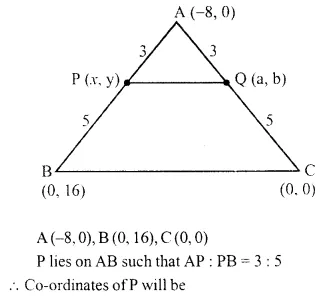 Selina Concise Mathematics Class 10 ICSE Solutions Chapter 13 Section and Mid-Point Formula Ex 13C Q3.1