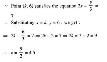 Selina Concise Mathematics Class 10 ICSE Solutions Chapter 14 Equation of a Line Ex 14A Q3.1