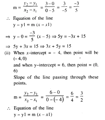 Selina Concise Mathematics Class 10 ICSE Solutions Chapter 14 Equation of a Line Ex 14C Q15.1