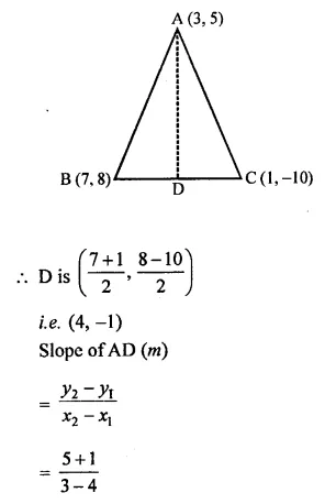 Selina Concise Mathematics Class 10 ICSE Solutions Chapter 14 Equation of a Line Ex 14C Q9.1