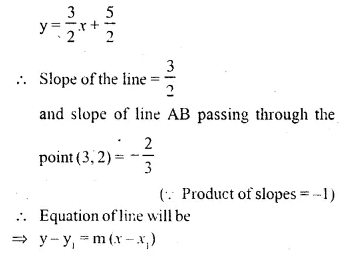 Selina Concise Mathematics Class 10 ICSE Solutions Chapter 14 Equation of a Line Ex 14D Q20.1