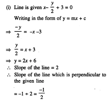 Selina Concise Mathematics Class 10 ICSE Solutions Chapter 14 Equation of a Line Ex 14D Q5.1