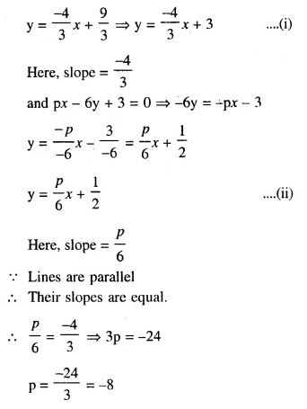 Selina Concise Mathematics Class 10 ICSE Solutions Chapter 14 Equation of a Line Ex 14D Q9.1