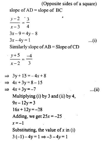 Selina Concise Mathematics Class 10 ICSE Solutions Chapter 14 Equation of a Line Ex 14E Q7.2