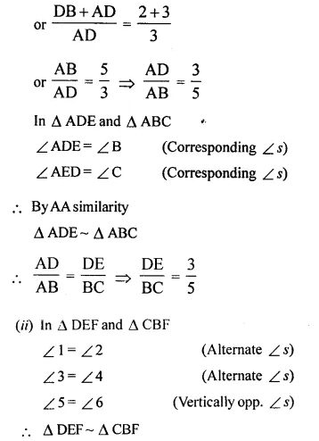 Selina Concise Mathematics Class 10 ICSE Solutions Chapter 15 Similarity Ex 15C Q11.3