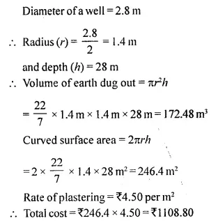 Selina Concise Mathematics Class 10 ICSE Solutions Chapter 20 Cylinder, Cone and Sphere Ex 20A Q4.1