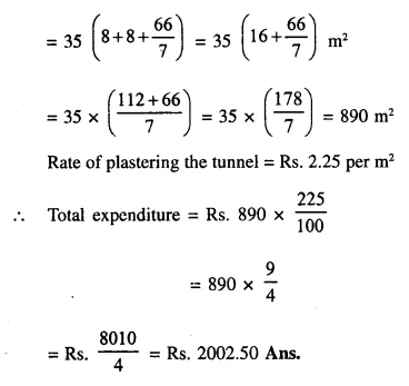 Selina Concise Mathematics Class 10 ICSE Solutions Chapter 20 Cylinder, Cone and Sphere Ex 20F Q10.2
