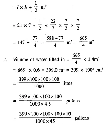 Selina Concise Mathematics Class 10 ICSE Solutions Chapter 20 Cylinder, Cone and Sphere Ex 20F Q11.2