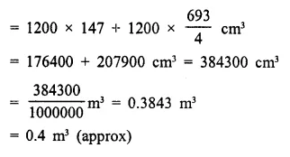Selina Concise Mathematics Class 10 ICSE Solutions Chapter 20 Cylinder, Cone and Sphere Ex 20F Q12.3
