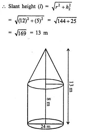 Selina Concise Mathematics Class 10 ICSE Solutions Chapter 20 Cylinder, Cone and Sphere Ex 20F Q4.1