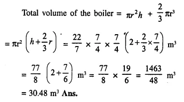 Selina Concise Mathematics Class 10 ICSE Solutions Chapter 20 Cylinder, Cone and Sphere Ex 20F Q5.2