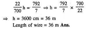 Selina Concise Mathematics Class 10 ICSE Solutions Chapter 20 Cylinder, Cone and Sphere Ex 20G Q5.2