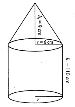 Selina Concise Mathematics Class 10 ICSE Solutions Chapter 20 Cylinder, Cone and Sphere Ex 20G Q7.2