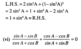 Selina Concise Mathematics Class 10 ICSE Solutions Chapter 21 Trigonometrical Identities Ex 21B Q1.10