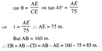 Selina Concise Mathematics Class 10 ICSE Solutions Chapter 22 Heights and Distances Ex 22B Q12.2