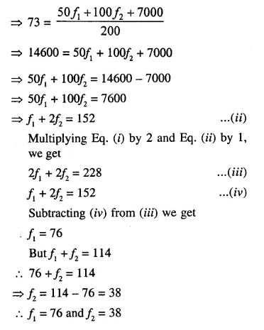 Selina Concise Mathematics Class 10 ICSE Solutions Chapter 24 Measures of Central Tendency Ex 24A Q13.3