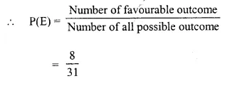Selina Concise Mathematics Class 10 ICSE Solutions Chapter 25 Probability Ex 25A Q15.4