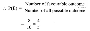 Selina Concise Mathematics Class 10 ICSE Solutions Chapter 25 Probability Ex 25A Q2.4