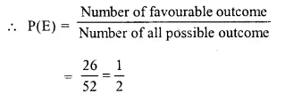 Selina Concise Mathematics Class 10 ICSE Solutions Chapter 25 Probability Ex 25A Q5.1
