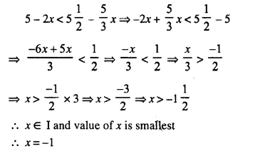 Selina Concise Mathematics Class 10 ICSE Solutions Chapter 4 Linear Inequations Ex 4A 8.1