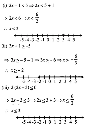 Selina Concise Mathematics Class 10 ICSE Solutions Chapter 4 Linear Inequations Ex 4B 1.1