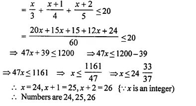 Selina Concise Mathematics Class 10 ICSE Solutions Chapter 4 Linear Inequations Ex 4B 28.1
