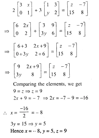 Selina Concise Mathematics Class 10 ICSE Solutions Chapter 9 Matrices Ex 9B Q6.2