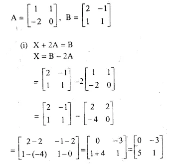 Selina Concise Mathematics Class 10 ICSE Solutions Chapter 9 Matrices Ex 9B Q8.2