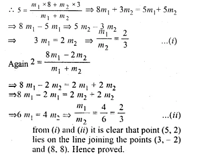 ML Aggarwal Class 10 Solutions for ICSE Maths Chapter 11 Section Formula Ex 11 Q29.1