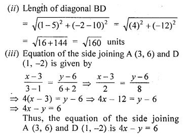 ML Aggarwal Class 10 Solutions for ICSE Maths Chapter 12 Equation of a Straight Line Ex 12.1 Q29.2