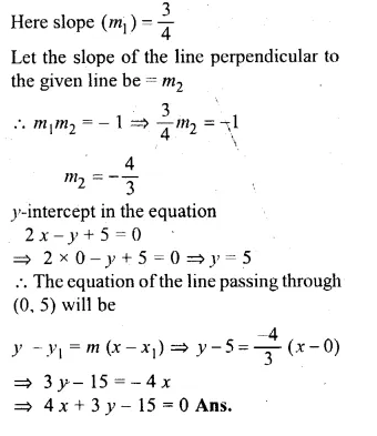 ML Aggarwal Class 10 Solutions for ICSE Maths Chapter 12 Equation of a Straight Line Ex 12.2 Q13.1
