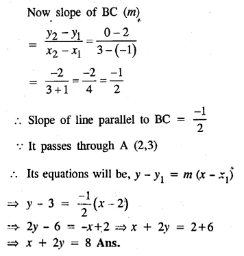 ML Aggarwal Class 10 Solutions for ICSE Maths Chapter 12 Equation of a Straight Line Ex 12.2 Q30.3