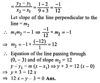 ML Aggarwal Class 10 Solutions for ICSE Maths Chapter 12 Equation of a Straight Line Ex 12.2 Q31.1