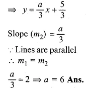 ML Aggarwal Class 10 Solutions for ICSE Maths Chapter 12 Equation of a Straight Line Ex 12.2 Q4.1