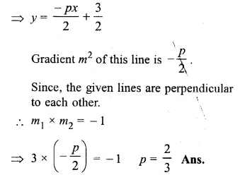 ML Aggarwal Class 10 Solutions for ICSE Maths Chapter 12 Equation of a Straight Line Ex 12.2 Q5.1