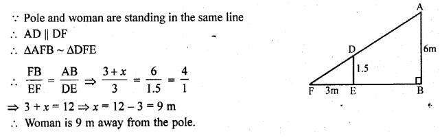 ML Aggarwal Class 10 Solutions for ICSE Maths Chapter 13 Similarity Ex 13.1 Q23.1