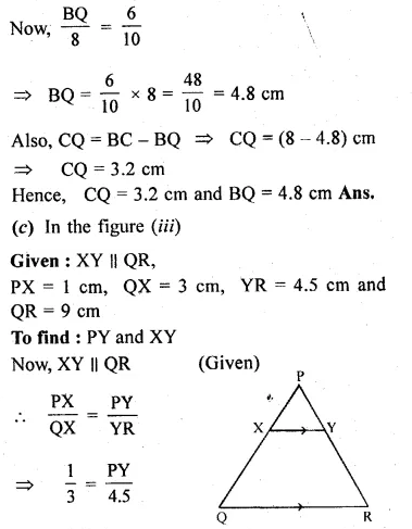 ML Aggarwal Class 10 Solutions for ICSE Maths Chapter 13 Similarity Ex 13.2 Q1.4