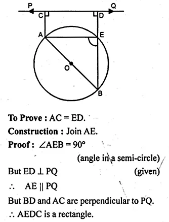 ML Aggarwal Class 10 Solutions for ICSE Maths Chapter 15 Circles Ex 15.1 Q13.2