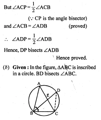 ML Aggarwal Class 10 Solutions for ICSE Maths Chapter 15 Circles Ex 15.1 Q16.3