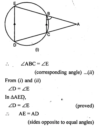 ML Aggarwal Class 10 Solutions for ICSE Maths Chapter 15 Circles Ex 15.2 Q13.3