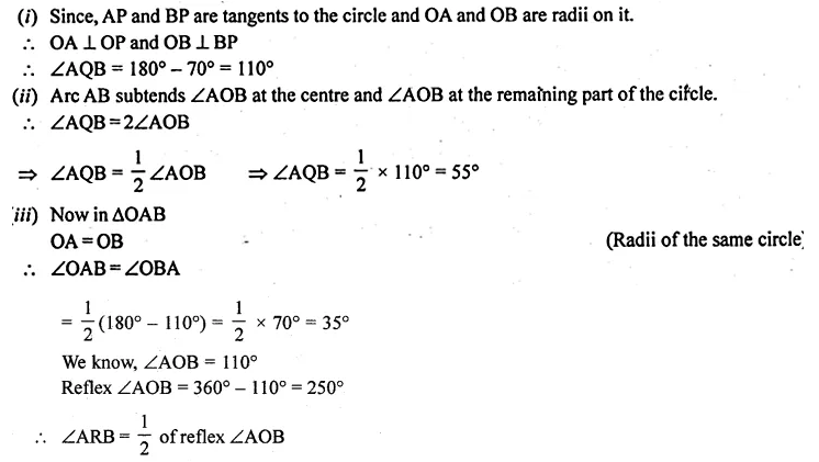 ML Aggarwal Class 10 Solutions for ICSE Maths Chapter 15 Circles Ex 15.3 Q18.2