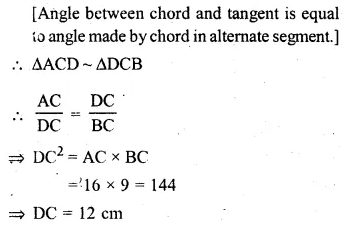ML Aggarwal Class 10 Solutions for ICSE Maths Chapter 15 Circles Ex 15.3 Q32.2
