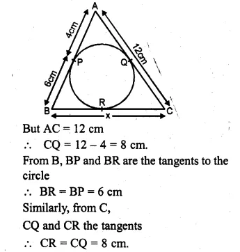 ML Aggarwal Class 10 Solutions for ICSE Maths Chapter 15 Circles Ex 15.3 Q6.2