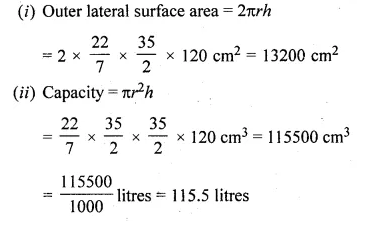 ML Aggarwal Class 10 Solutions for ICSE Maths Chapter 17 Mensuration Ex 17.1 Q2.1