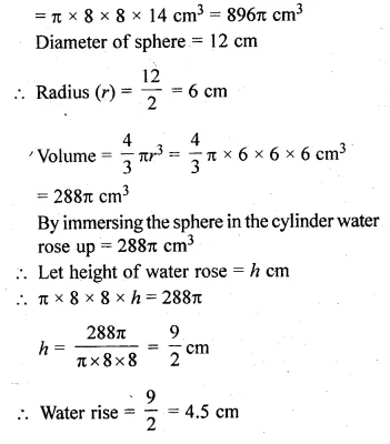 ML Aggarwal Class 10 Solutions for ICSE Maths Chapter 17 Mensuration Ex 17.5 Q16.1