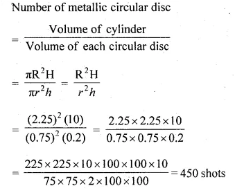 ML Aggarwal Class 10 Solutions for ICSE Maths Chapter 17 Mensuration Ex 17.5 Q21.1
