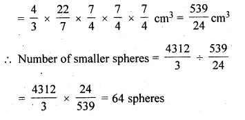 ML Aggarwal Class 10 Solutions for ICSE Maths Chapter 17 Mensuration Ex 17.5 Q26.2